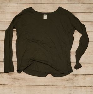 Pink Basic Long Sleeve Top